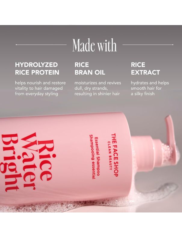 Shampooing essentiel The Face Shop - 500 ml