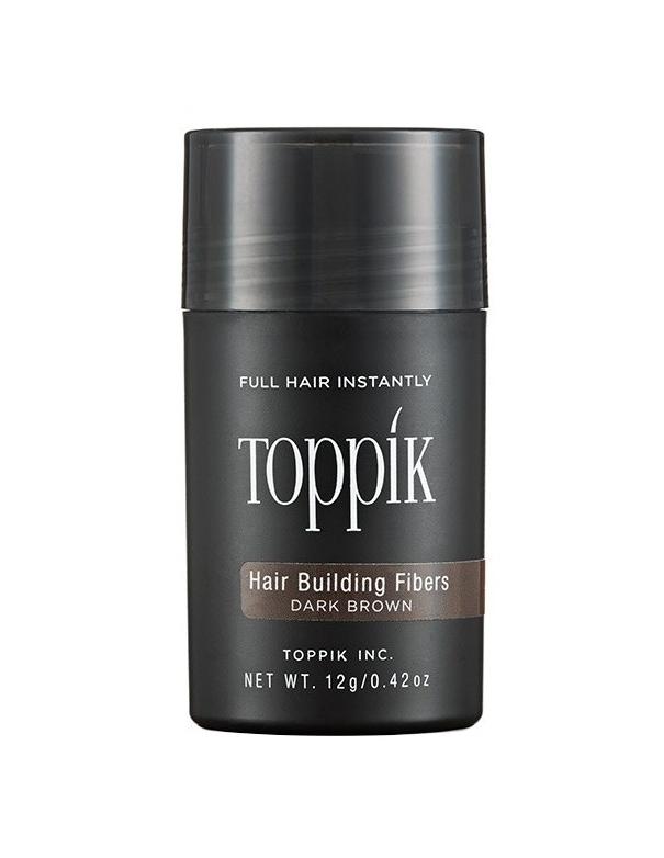 Fibres capillaires densifiantes TOPPIK (brun foncé) - 12 g