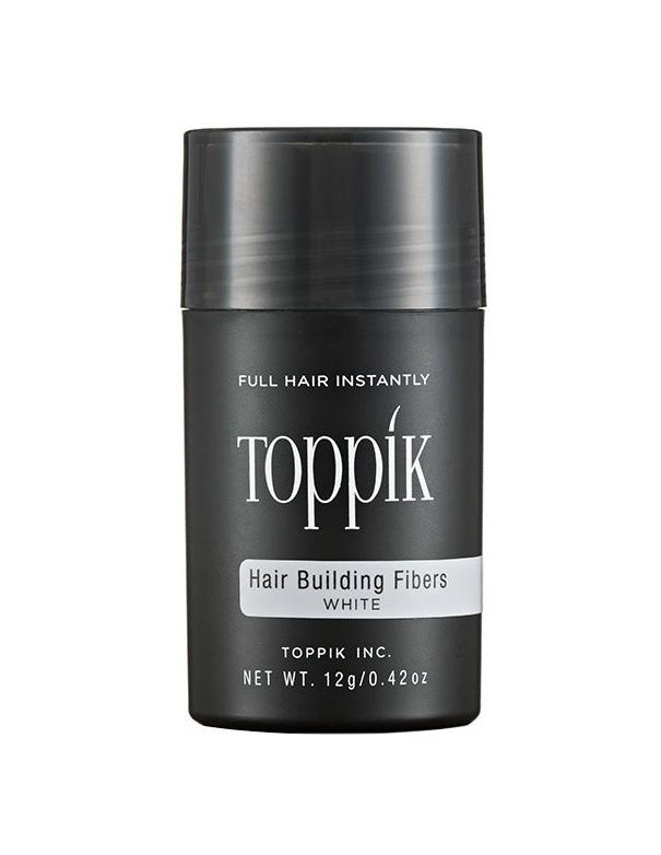 Fibres capillaires densifiantes TOPPIK - 12 g (blanches)
