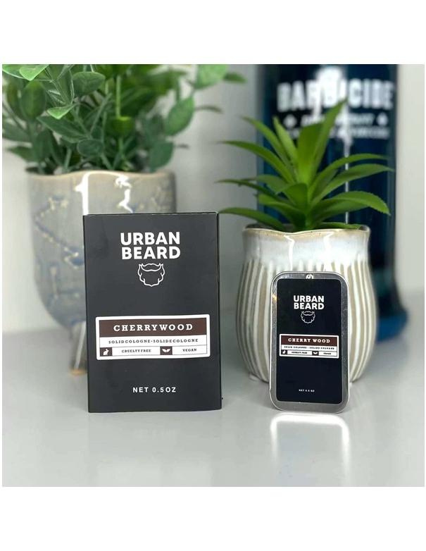 Eau de Cologne solide au bois de cerisier Urban Beard - 15 ml