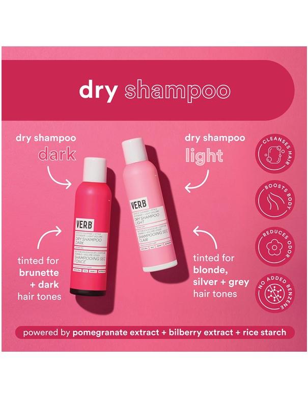 Shampooing sec VERB Tons clairs - 179 ml