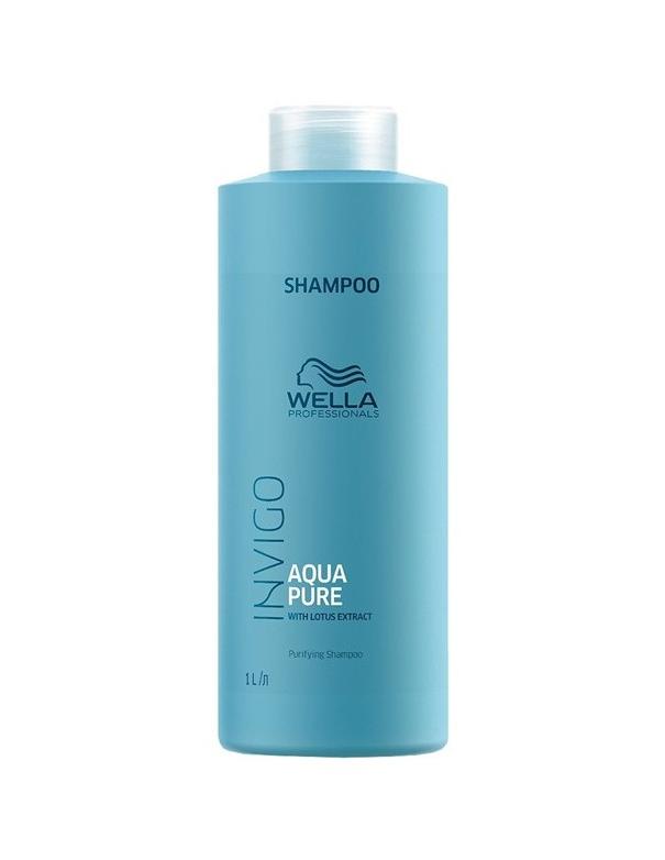 Shampooing Wella Invigo Balance Aqua Pure - 1 L