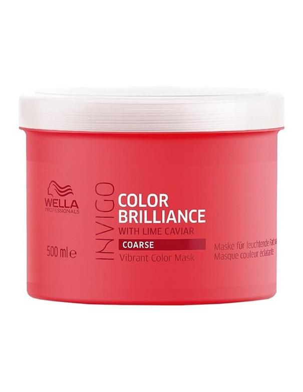 Masque brillance couleur Wella Invigo pour cheveux épais - 500 ml