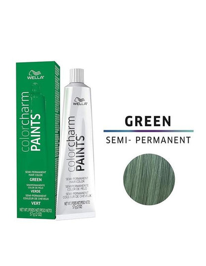 Peintures WELLA colorcharm vertes