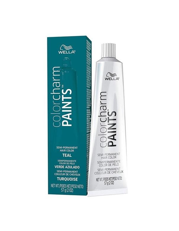 Peintures WELLA colorcharm bleu sarcelle