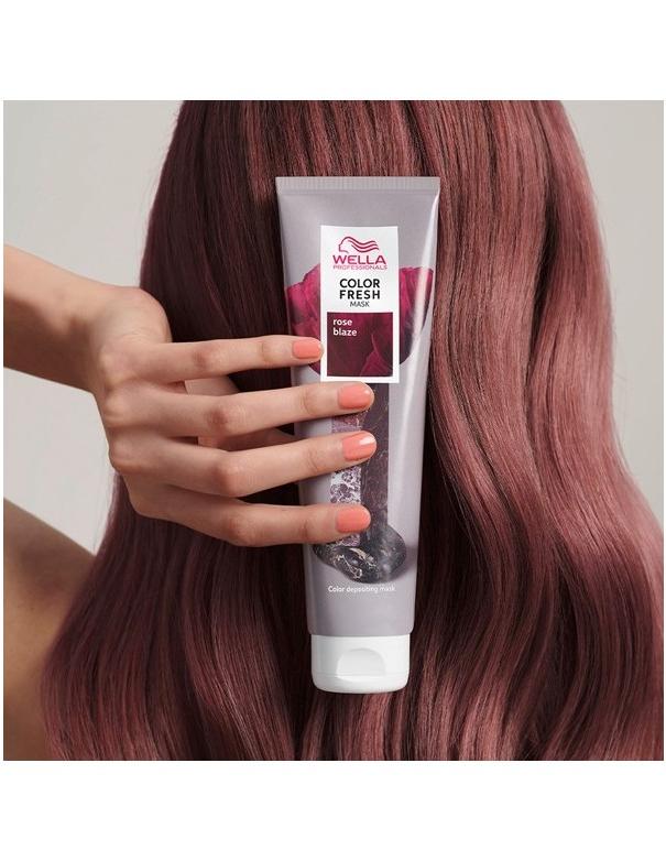 Masque Wella Color Fresh Rose Blaze - 150 ml