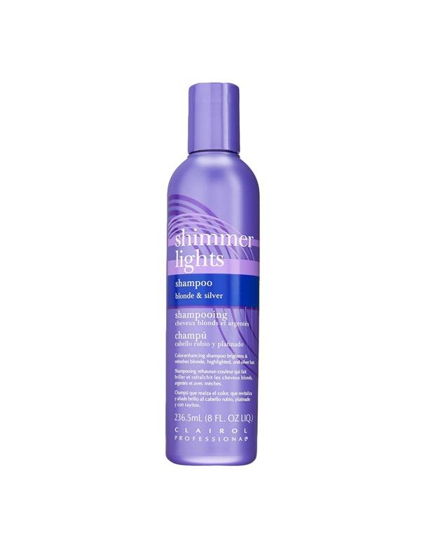 Shampoing Clairol Shimmer Lights Blond &amp; Argent - 236 ml