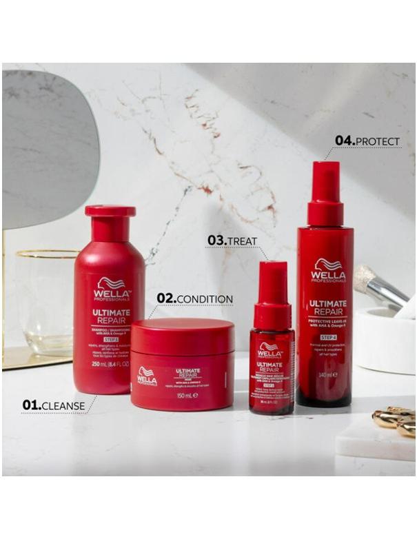 Spray protecteur sans rinçage Wella Ultimate Repair - 140 ml