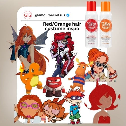 Red/Orange hair costume inspo